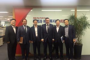 Reunión con autoridades del Kexim Bank